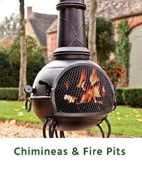 Chimeneas, Fire Pits and BBQ's.