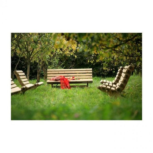 1.5m (4ft 11in) Wooden Garden Bench