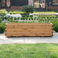 1.8m Pine Raised Trough Planter