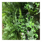 1m Artificial Instant Green Wall Hedge Panel - Mixed Plants