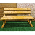 2 Seater Wooden Park Bench