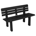 2 Seater Weather Resistant Waterproof Outdoor Plastic Garden Bench