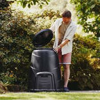 330L Black Compost Bin