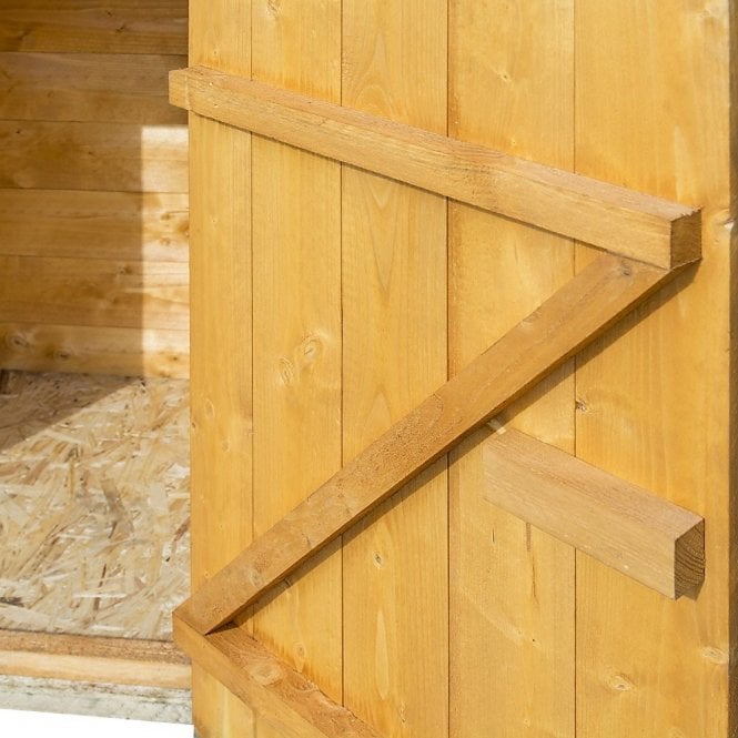 3ft x 2ft Shiplap Timber Patio Store