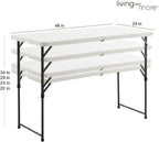 4ft Rectangular Folding Table