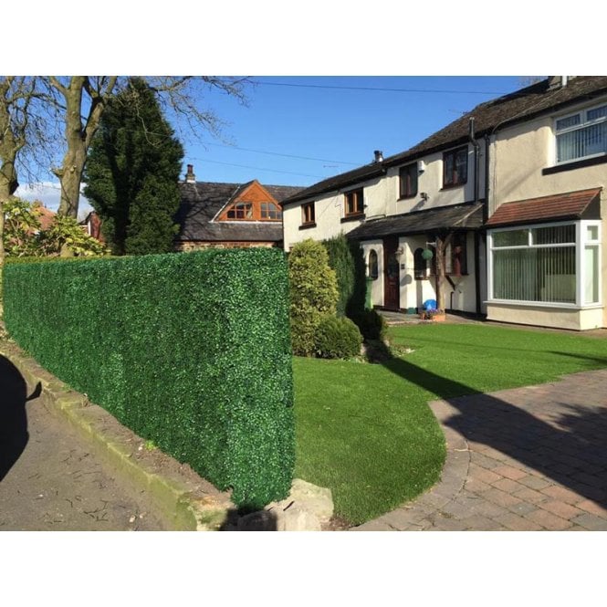 50cm Boxwood Artificial Hedge Panel