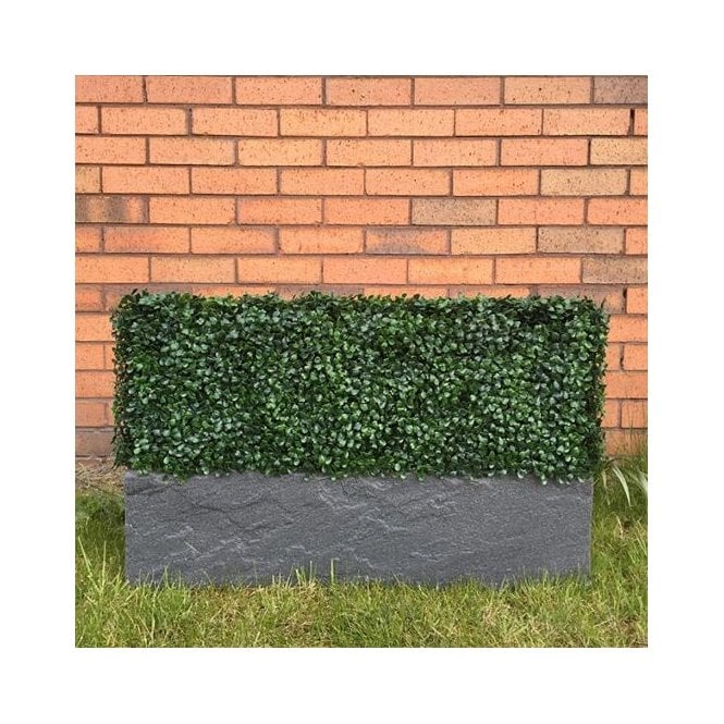 50cm Boxwood Artificial Hedge Panel