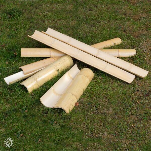 Bamboo Water Channels Mixed Pack of 8