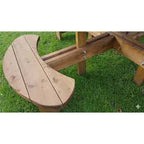 King Size Wooden Round Picnic Table