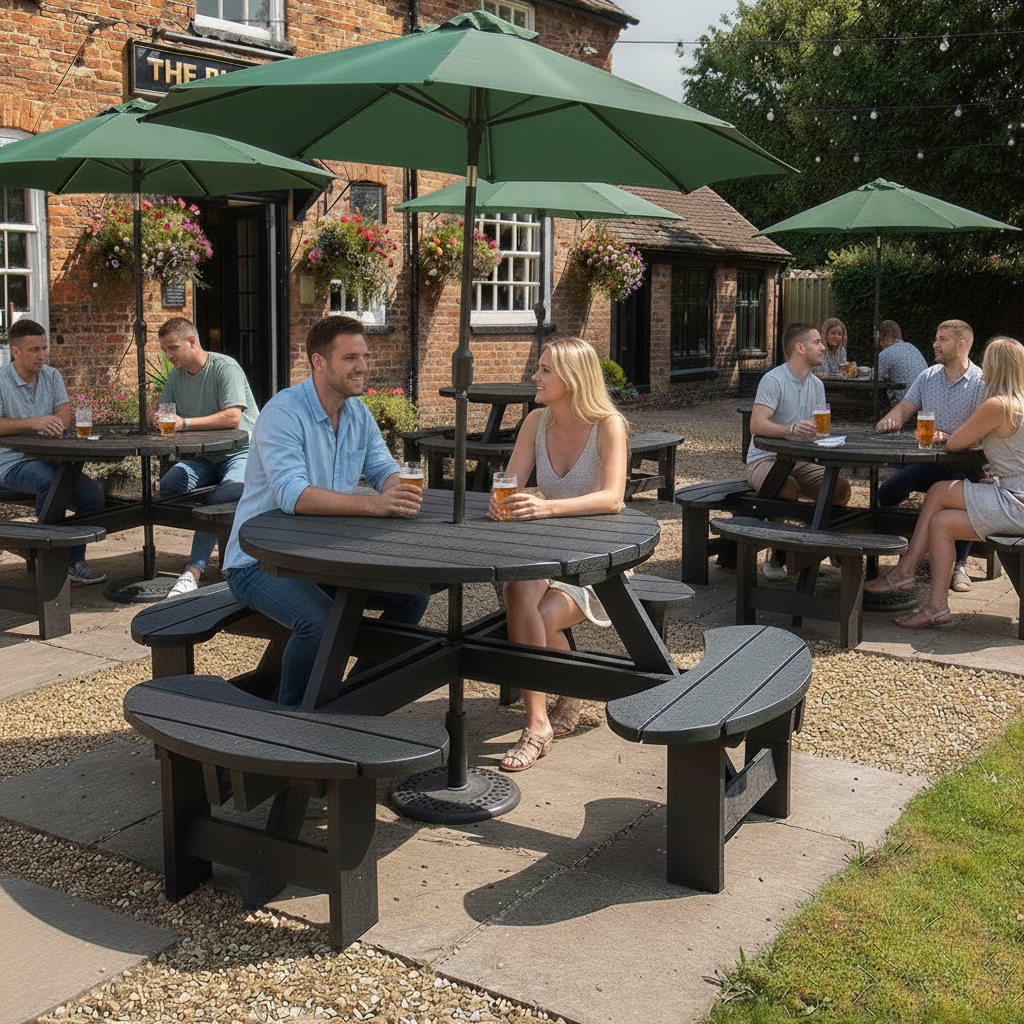 Recycled Plastic Composite Picnic Table