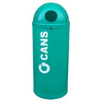 Slimline Classic Recycling Bin with White Messaging 52 Litre