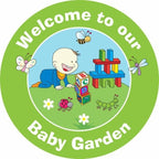 Baby Garden Circle Sign