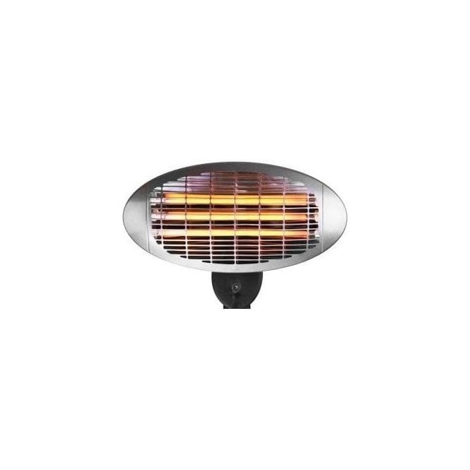 Base-Free Electric Quartz Bulb Patio Heater