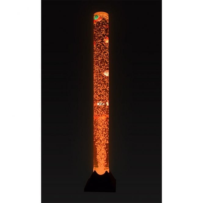 Bubble Light Tube Remote Control, 10 plastic fish, Wall Bracket – 120cm