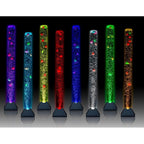 Bubble Light Tube Remote Control, 10 plastic fish, Wall Bracket – 120cm