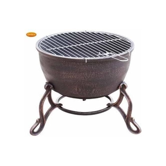 Cast Iron Bronze Fire Bowl