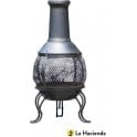 Chiminea Medium Steel Bronze Effect Patio Heater