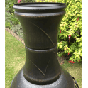 Chiminea Medium Steel Bronze Effect Patio Heater