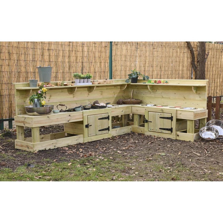 Compact Corner Mud Kitchen