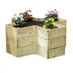 Cross Shaped Raised Bed
