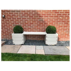 Devonshire Bench and Planters