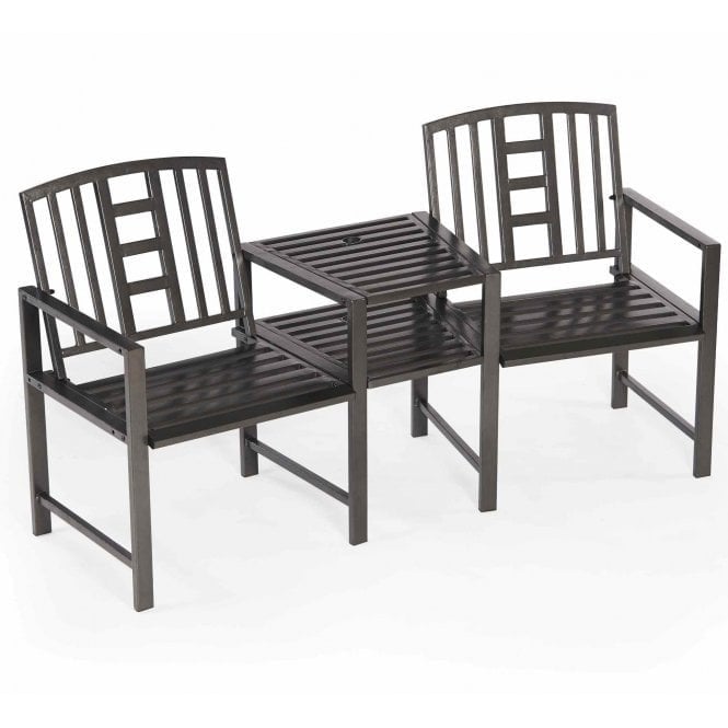 DUO GARDEN BENCH & TABLE