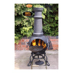 X-Large Chiminea in Black