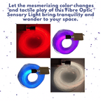 Fibre Optic Sensory Light System 16W light Source & 100 x 1.5m Long Tails