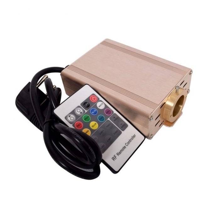 Fibre Optic Sensory Light System 16W light Source & 100 x 1.5m Long Tails