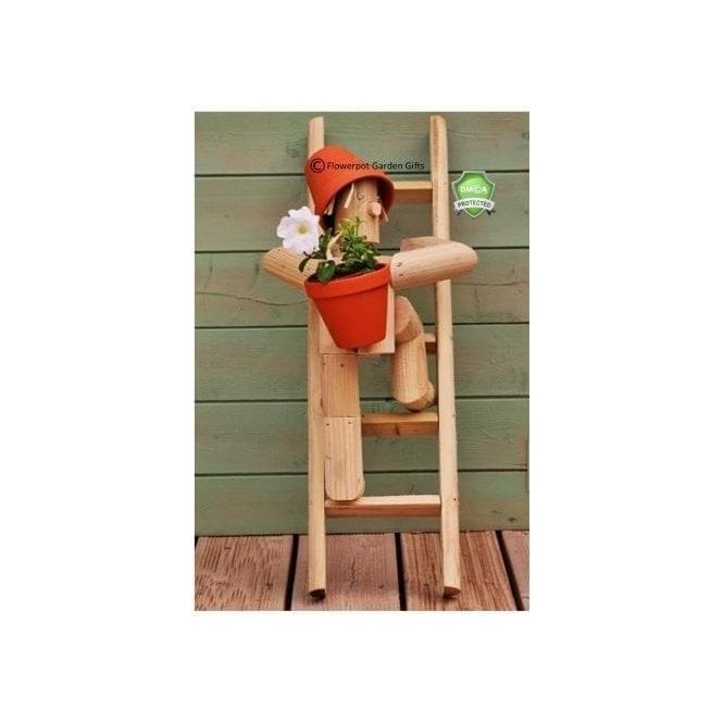 Flowerpot Figure - Climbing Ladder