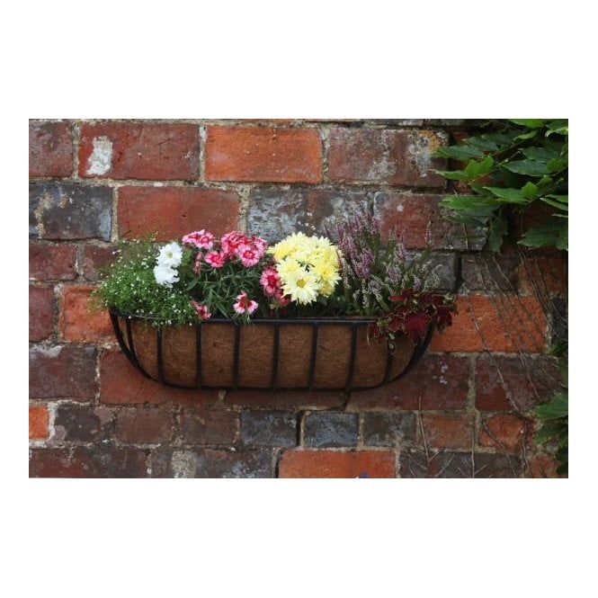 Forged Wall Trough Planter