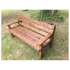 Garden Bench – 3 Seater with Arms