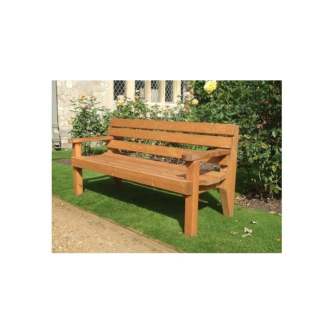 Garden Bench – 3 Seater with Arms