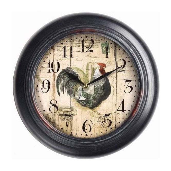 Garden Clock Cockeral - 32cm (12.5")