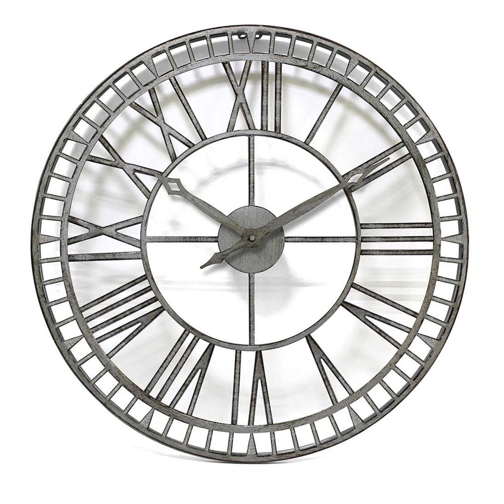 Rustic Garden or Home Indoor / Outdoor Clock