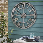 Rustic Garden or Home Indoor / Outdoor Clock