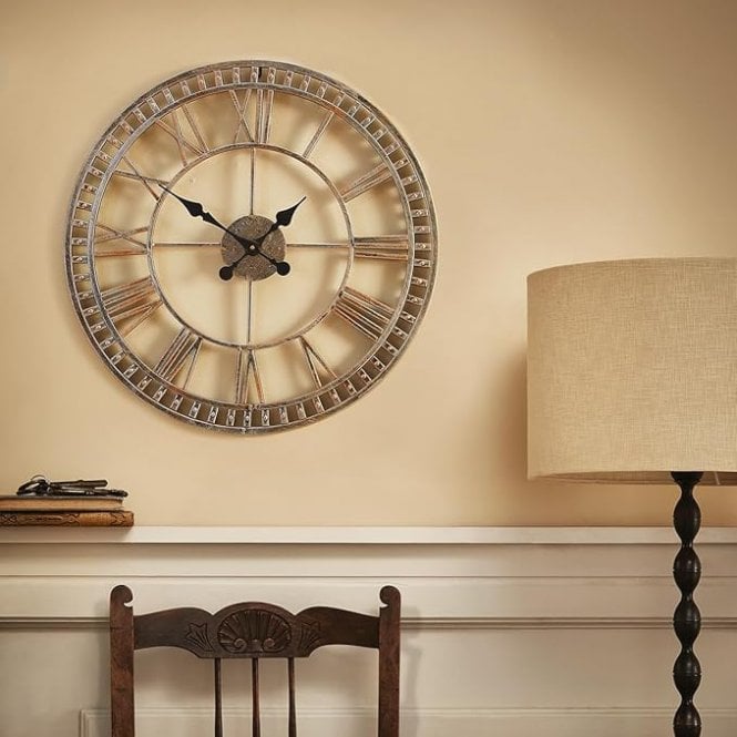 Rustic Garden or Home Indoor / Outdoor Clock
