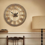 Rustic Garden or Home Indoor / Outdoor Clock