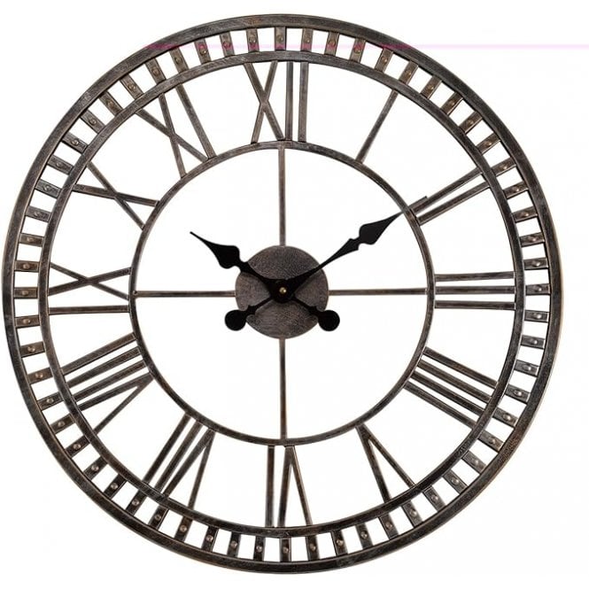 Rustic Garden or Home Indoor / Outdoor Clock