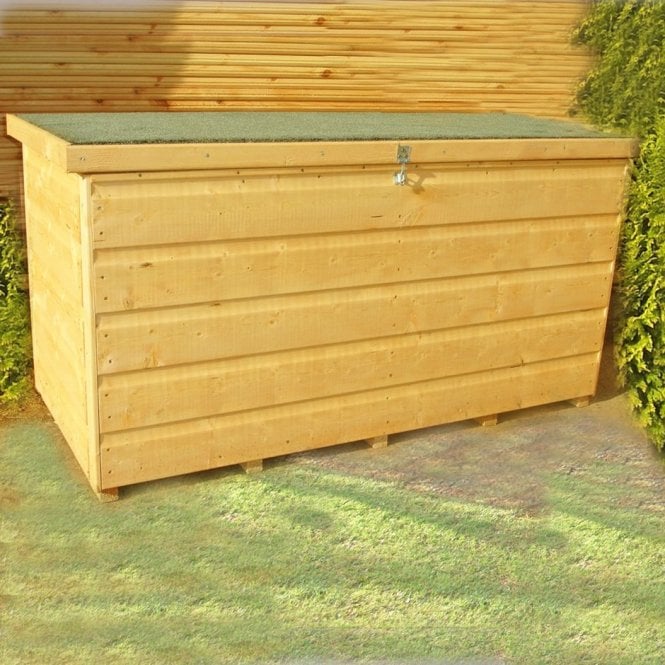 Garden Storage Log Box