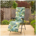 Hadleigh Leaf Pattern Recliner Lounger Chair