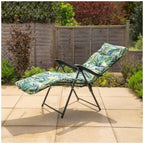 Hadleigh Leaf Pattern Recliner Lounger Chair