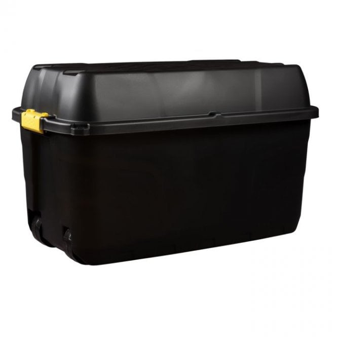 Heavy Duty Plastic Storage Trunk on Wheels