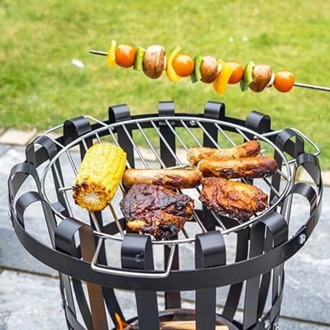 Large Round Garden Fire basket Barbeque