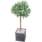 Lead Effect Square Planter