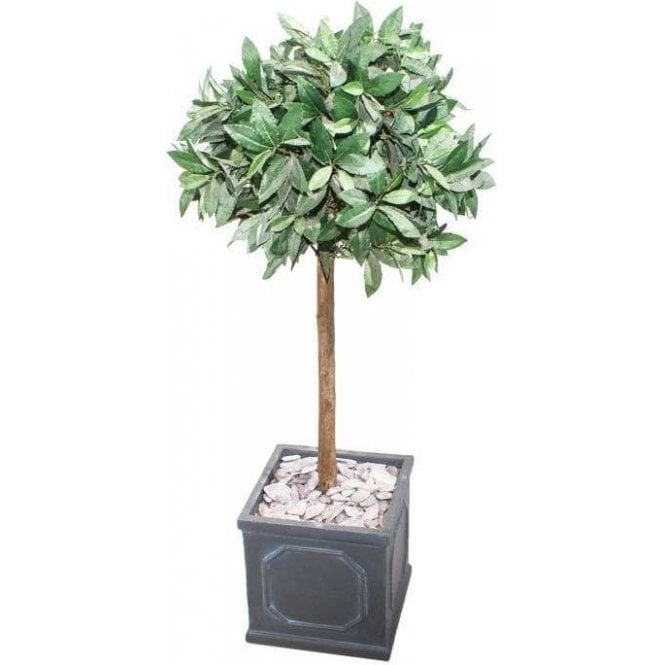 Lead Effect Square Planter