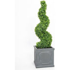 Lead Effect Square Planter