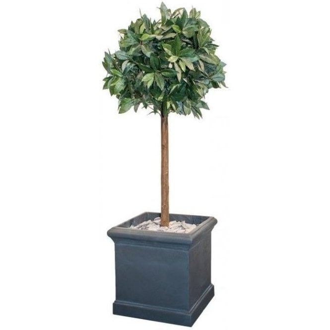 Lead Effect Square Planter