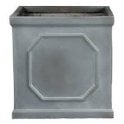 Lead Effect Square Planter