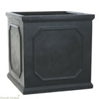 Lead Effect Square Planter
